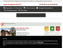 Tablet Screenshot of mandiemiky.canazeiappartamenti.it