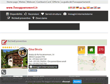 Tablet Screenshot of cesastruta.canazeiappartamenti.it