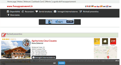 Desktop Screenshot of ciasates.canazeiappartamenti.it